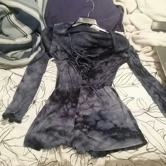 Sadie & Sage Tie Dye Romper SOLD - Picture 2 of 2